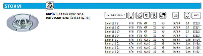 Светильник Storm 51 0 22 Комтех P00614