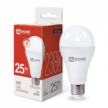 Лампа светодиодная LED-A70-VC 25Вт 230В E27 4000К 2000Лм IN HOME 4690612024080