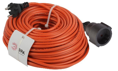 Удлинитель-шнур 1х40м без заземл. 10А IP44 UPx-1-2х1-40m-IP44 ПВС 2х1 (бухта) Эра Б0046808