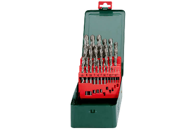 Набор HSS-G 25 сверел (1-13мм) в мет. коробке (уп.25шт) Metabo 627154000