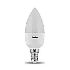 Лампа светодиодная LED5-C35-D/830/E14 5Вт свеча 3000К тепл. бел. E14 415лм 220-240В диммир. Camelion 11623