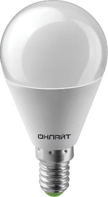 Лампа светодиодная 61 965 OLL-G45-10-230-2.7K-E14 ОНЛАЙТ 61965