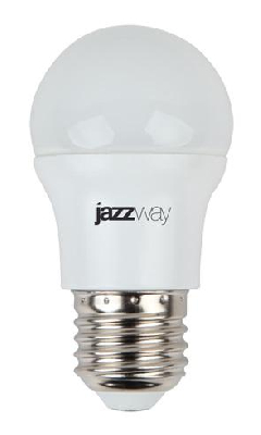 Лампа светодиодная PLED-SP-G45 7Вт шар 3000К тепл. бел. E27 540лм 230В JazzWay 1027863-2