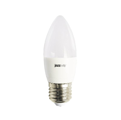 Лампа светодиодная PLED-LX C37 8Вт 5000К E27 JazzWay 5028562