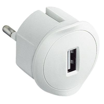 Устройство USB для зарядки 1.5А бел. Leg 050680