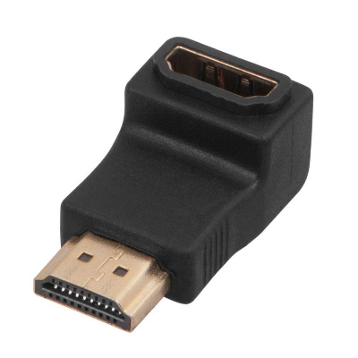 Переходник штекер HDMI - гнездо HDMI угловой Rexant 17-6805
